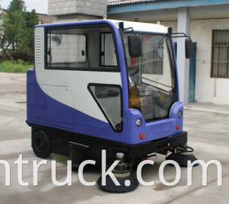 electric sweeper truck-3